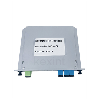 1x3 SC UPC LGX シングルモード光 PLC スプリッタ低挿入損失小型カードタイプ