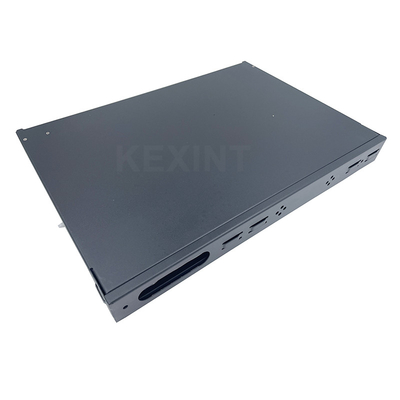 KEXINT 24 ポート 1 U ラック オプティック ディストリビューション フレーム 扇風機形 光ファイバーパッチ パネル