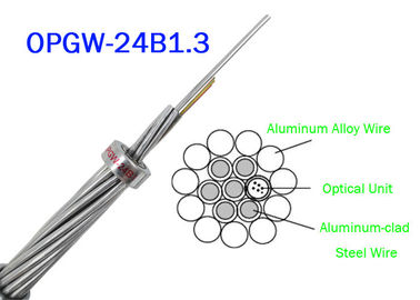 OPGW ADSSの光ファイバケーブル24B1.3の範囲60 130本の力のテレコミュニケーションの外の物質的な金属線