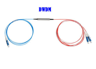 繊維のMux Demuxモジュール視覚WDM装置1270 | 1610nm高いチャネルの分離