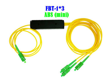 小さいネットワーク光学WDM 1×3繊維SC APCのコネクターのABS高い信頼性