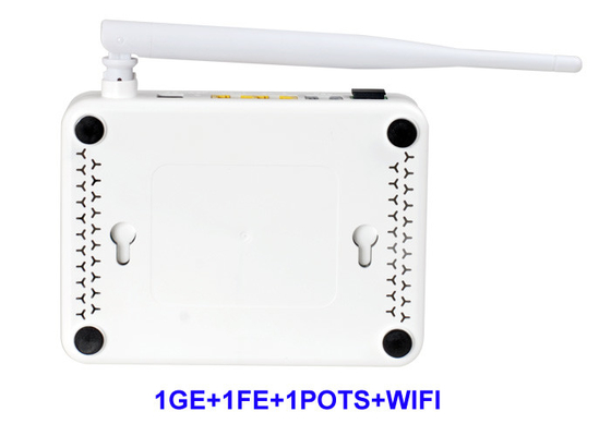 繊維ネットワークONTギガビットONU装置GEPON 1Ge 1 FE 1の鍋WIFI 802.11b/G/N XPON