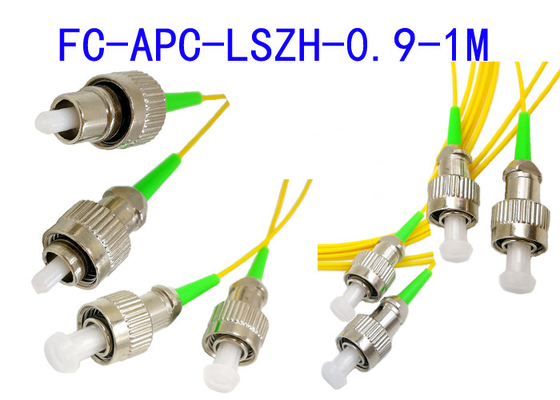 単一モードの繊維光学パッチ ケーブルFC/APC G652D G657A1 G657A2 1.5mのピグテール