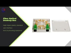 144大きいデータ コンピュータ部屋のための中心の高密度19のインチ1U ODFのパッチ盤