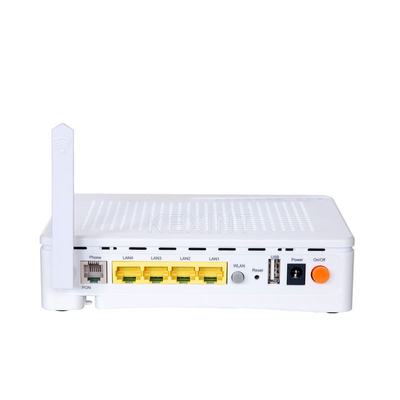 KEXINT Wifi 4GE 2POTS GEPON ONU ルーター ホワイト 英語 ソフトウェア ネットワーク 1 SC UPC PON ポート