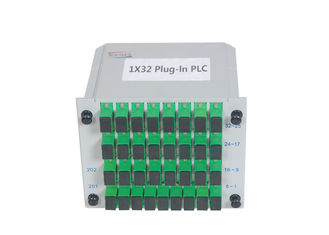 SC APC繊維の光学ディバイダー1×32の単一モード低いPDLのコンパクト デザイン