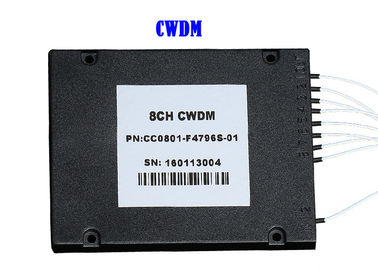 8CH 16CH 32CH CWDM DWDM繊維のMux Demuxモジュールの視覚のABS 1260 | 1620のdB
