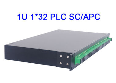 1U 1x32繊維光学PLCのディバイダー モジュールのラック マウントのデジタル低い挿入損失