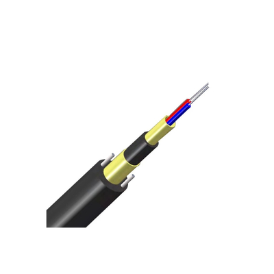 ADSS GYXFTWの繊維光学の装甲中央管の送電線のAramidヤーンFRP